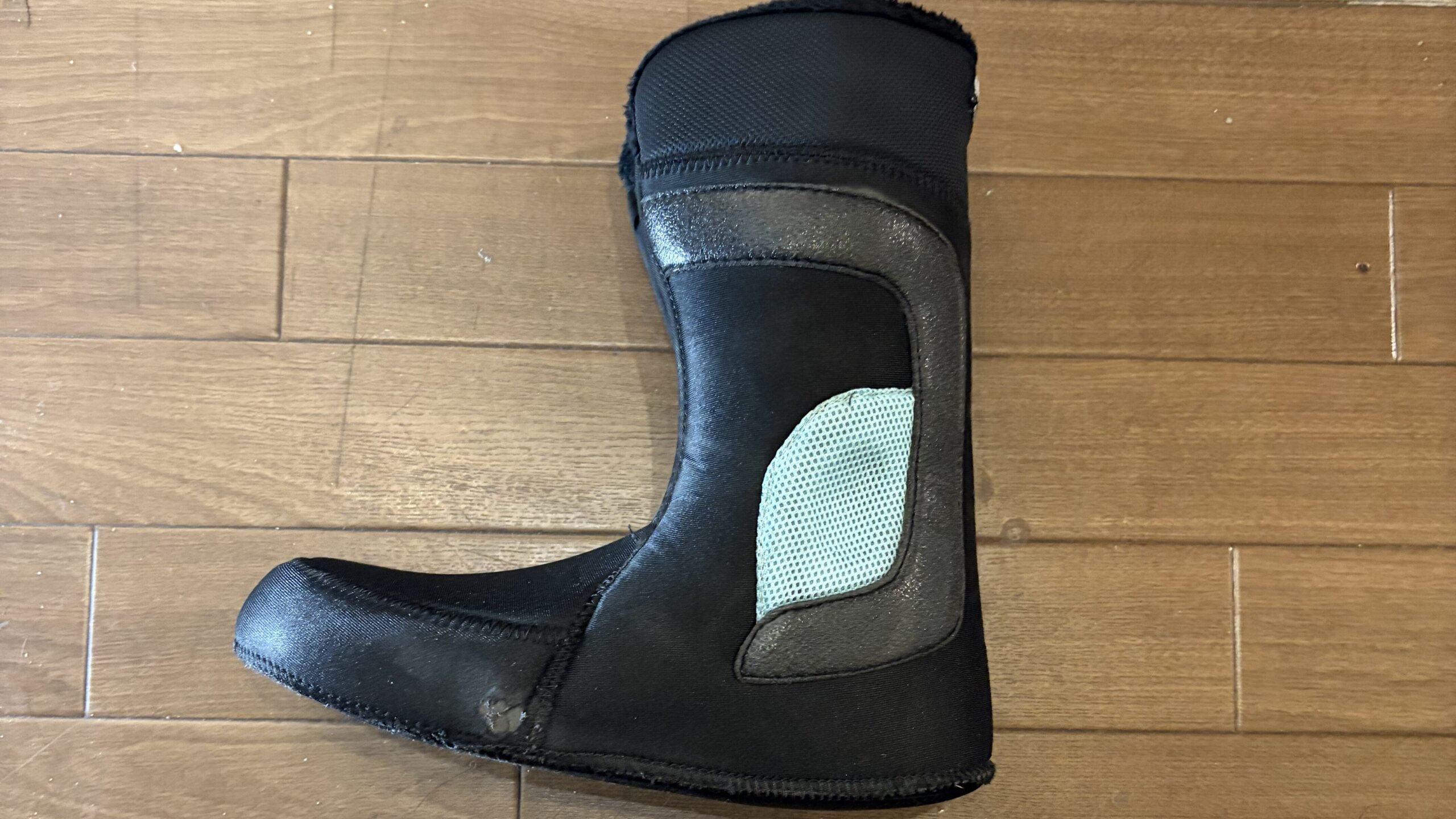 ②水を含ませて「ひたひた」にした直後